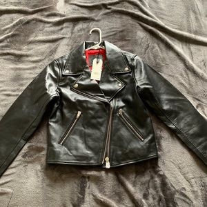 NWT Levi’s Black Leather Jacket